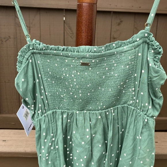 O'NEILL Kaline Eyelet Mini Dress in green - Picture 9 of 14